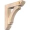 Ekena Millwork Imperial Slat Smooth Bracket w/ Offset Brace, Douglas Fir, 7 1/2"W x 30"D x 34"H BKT0806X30X34IMP06SDF - alternate 1